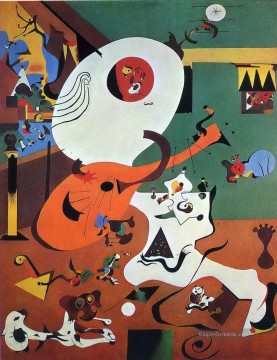 Joan Miró Werke - Holländischer Innenraum Joan Miró